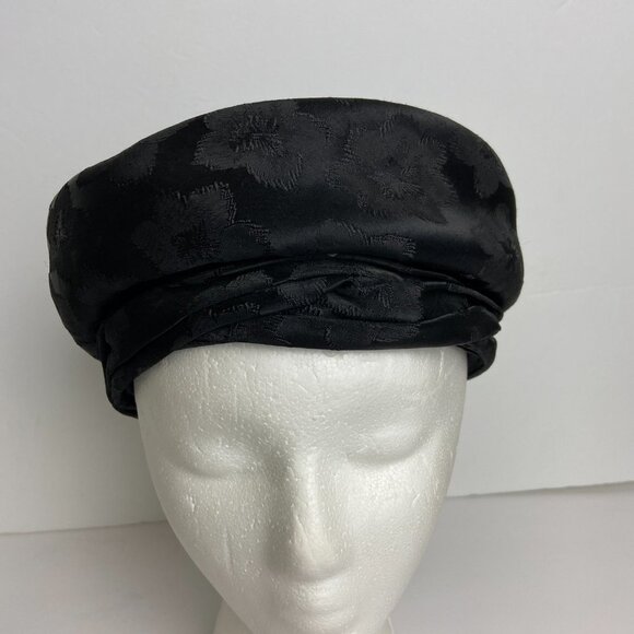 Vintage Retro  Gimbels ladies hat Satin main image 5